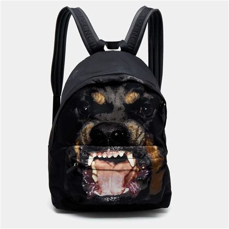 givenchy logo 17 backpack|givenchy rottweiler backpack.